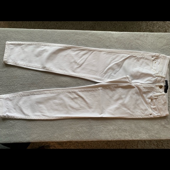 White ankle length skinny jeans - Picture 7 of 8